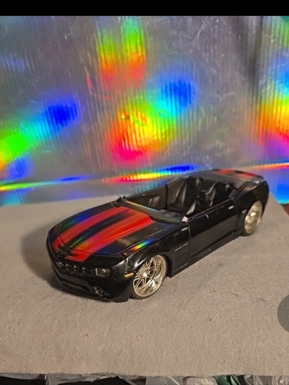 063026 JADA 1/24 BIGTIME MUSCLE 2007 CHEVY CAMARO CONVERTIBLE CONCEPT MODEL. Pas